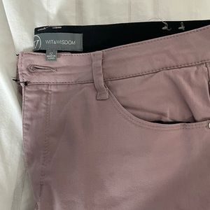 Wit & Wisdom rose ankle skinny pants